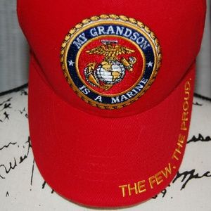 My Grandson Is A Marine Hat 